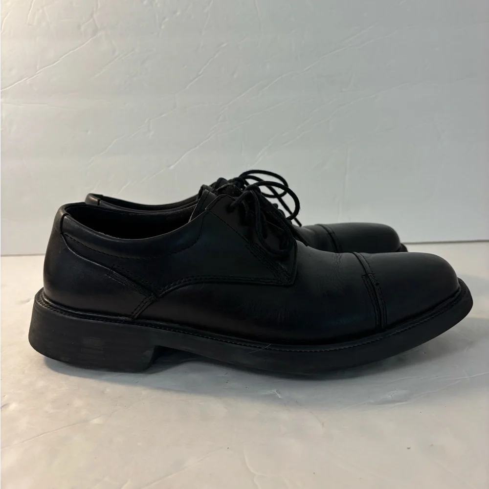 BOSTONIAN Flexlite Black 7.5 Lace-Up Oxford Shoes